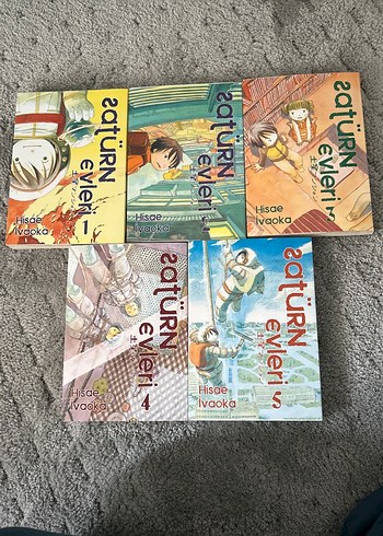 Satürn Evleri 5 Cilt Manga Seti