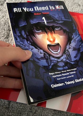  Kakifly K-ON! ve All You Need Is Kill Manga Seti