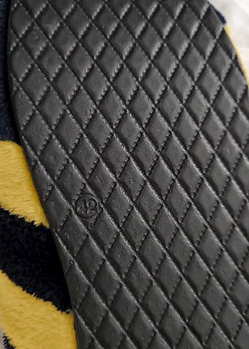 Sarı Lacivert Erkek Ev Terliği - Görsel 2