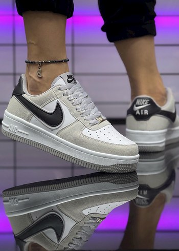 Nike Air Beyaz Gri Erkek Spor Ayakkabı