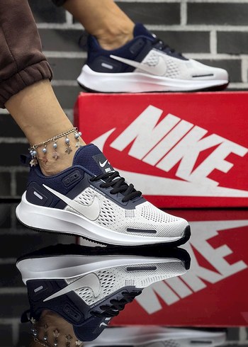 Nike Beyaz Gri Erkek Spor Ayakkabı