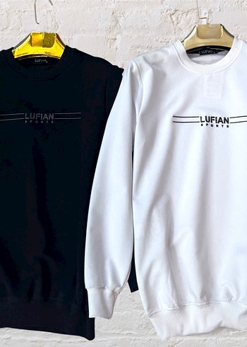LUFIAN Baskılı Erkek Sweatshirt
