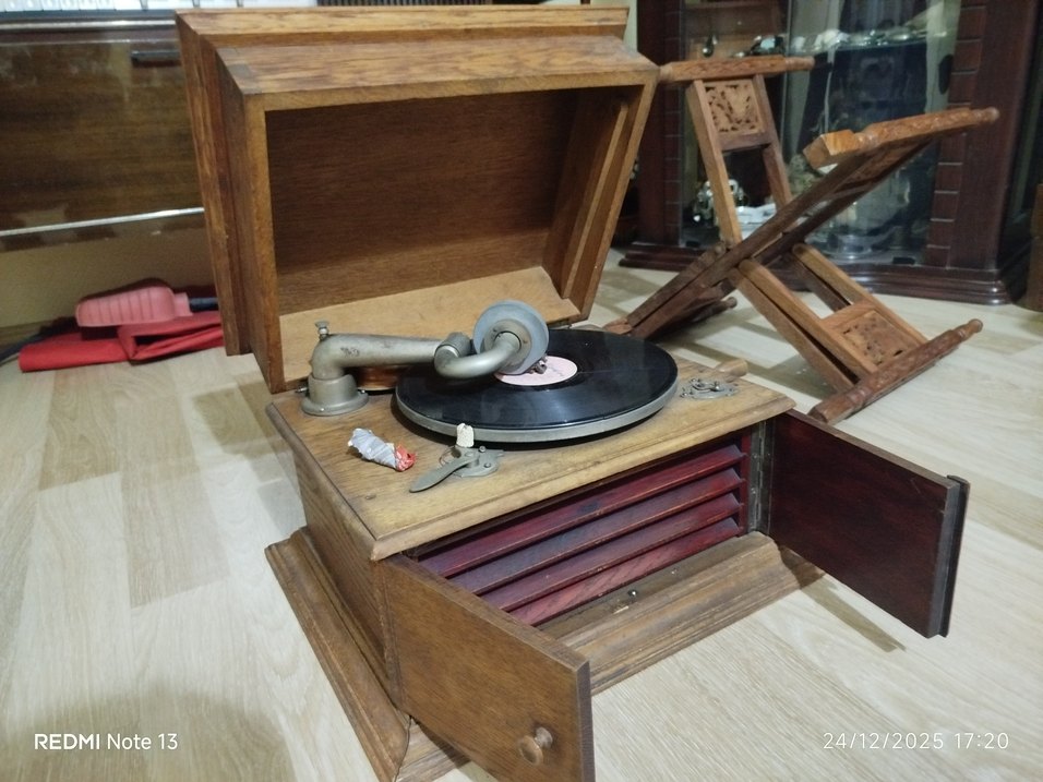 yarım salon tipi gramafon - Görsel 2