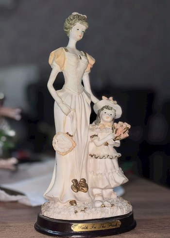 Claudio Viviani imzalı reçine poliresin el boyama biblo - Görsel 3