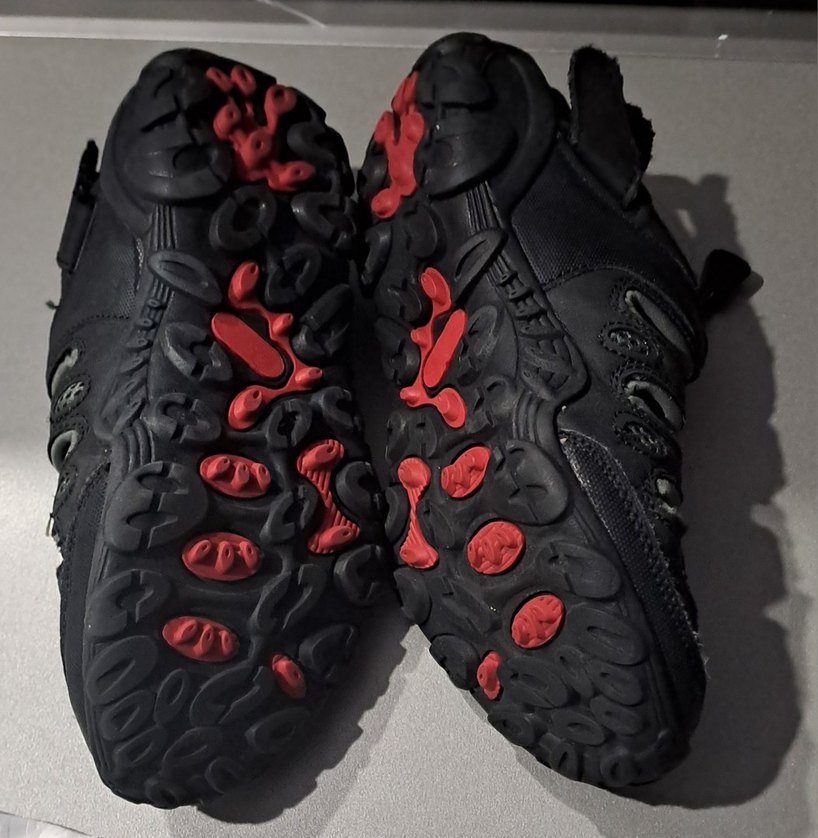 Gri Erkek Spor Sandaletler Velcro - Görsel 3