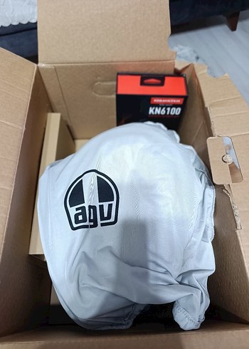 AGV K6 S NARDO GRAY KASK M BEDEN - Görsel 4
