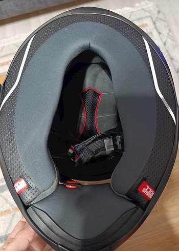 AGV K6 S NARDO GRAY KASK M BEDEN - Görsel 5