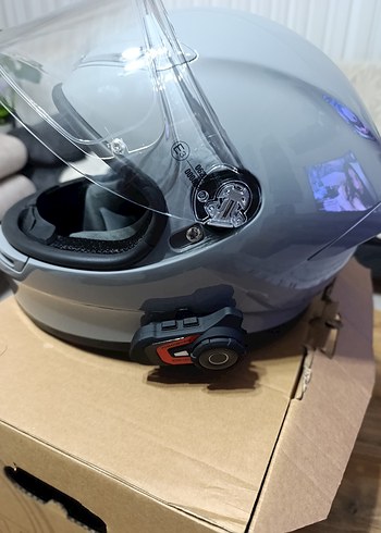 AGV K6 S NARDO GRAY KASK M BEDEN - Görsel 2