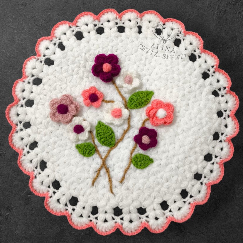 çiçek bahçesi lif takımı - Görsel 2