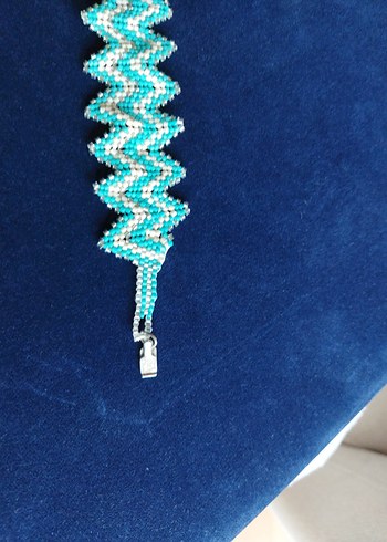 Turkuaz Miyuki Boncuklu  Bileklik - Görsel 4