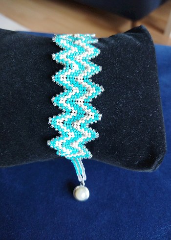 Turkuaz Miyuki Boncuklu  Bileklik - Görsel 3