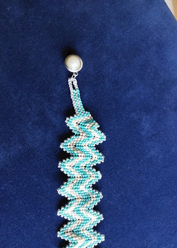 Turkuaz Miyuki Boncuklu  Bileklik - Görsel 5