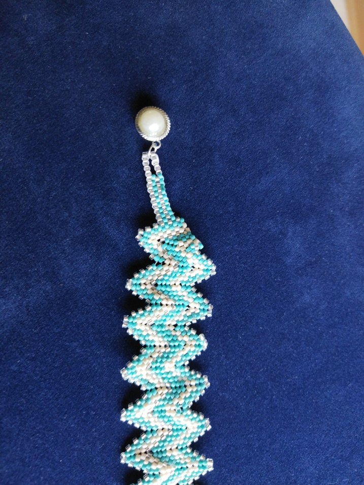 Turkuaz Miyuki Boncuklu  Bileklik - Görsel 5