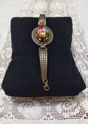 Nakışlı Renkli Boncuklu Bohem Bileklik - Görsel 6