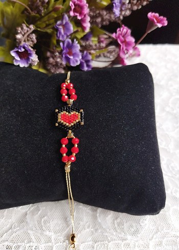 Miyuki Boncuklu Sevgi Bilekliği - Görsel 2