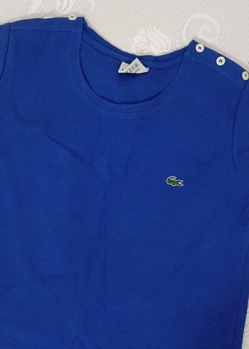 Lacoste Lacivert Kolsuz Basic Midi Elbise