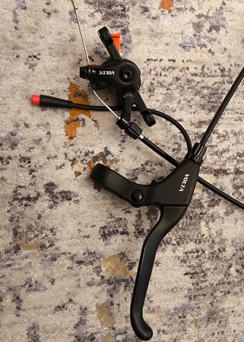 Beden siyah Renk Volta»Ön-Arka Zilli&Sensörlü E-Bike Komple Mekanik Disk Fren Tak