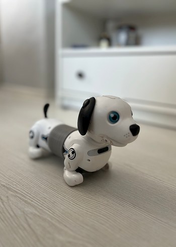  Beden Bfs Silverlit Beyaz Robo Dackel Junior Robot Köpek