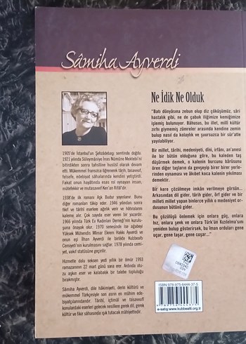 Ne İdik Ne Olduk - Samiha Ayverdi