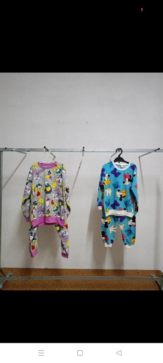 Çocuklar için renkli karakterli pijama takımları - Görsel 5