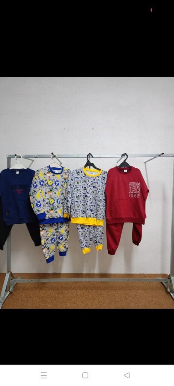 Çocuklar için renkli karakterli pijama takımları - Görsel 3