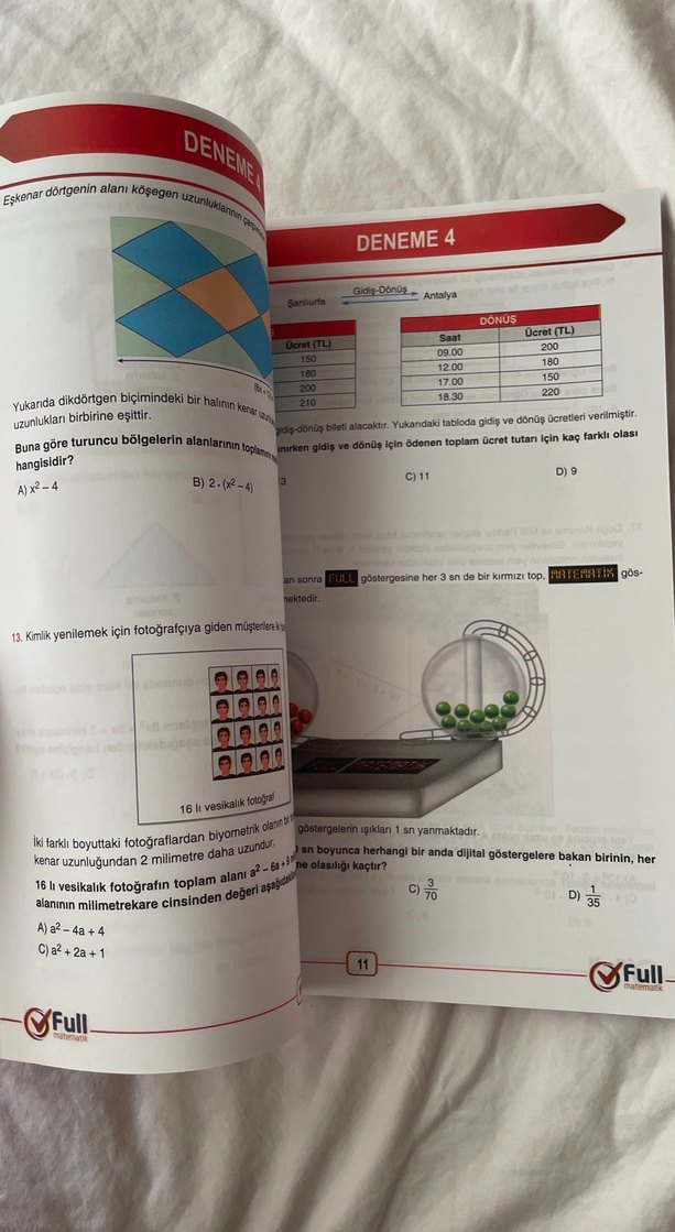 LGS Matematik Denemeleri 8. Sınıf - Görsel 3