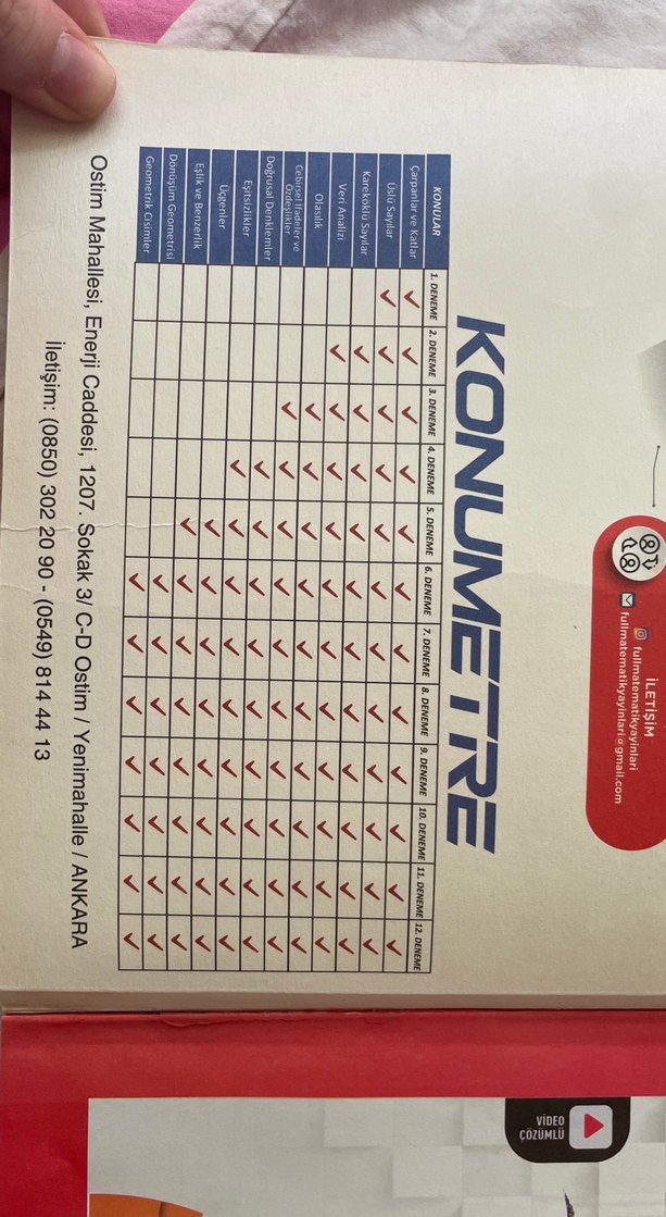 LGS Matematik Denemeleri 8. Sınıf - Görsel 4