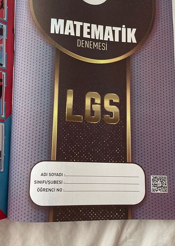 Beden LGS Matematik Denemeleri Kitabı