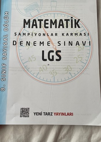 LGS Matematik Denemeleri Kitabı