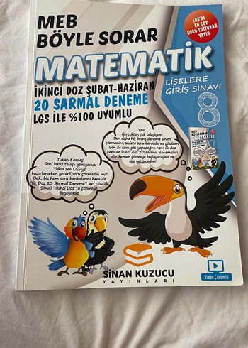 MEB Matematik 20 Sarmal Deneme Kitabı