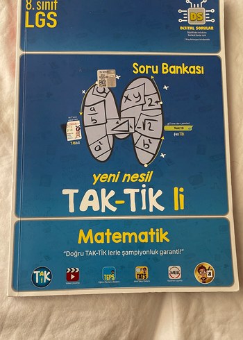 8. Sınıf LGS Matematik Soru Bankası TAK-TIK'lı