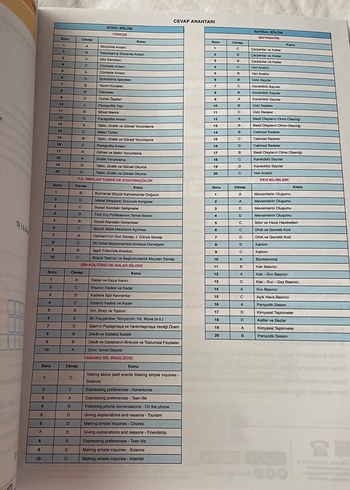 LGS 8. Sınıf 1. Dönem 5'li Karma Soru Bankası - Görsel 2