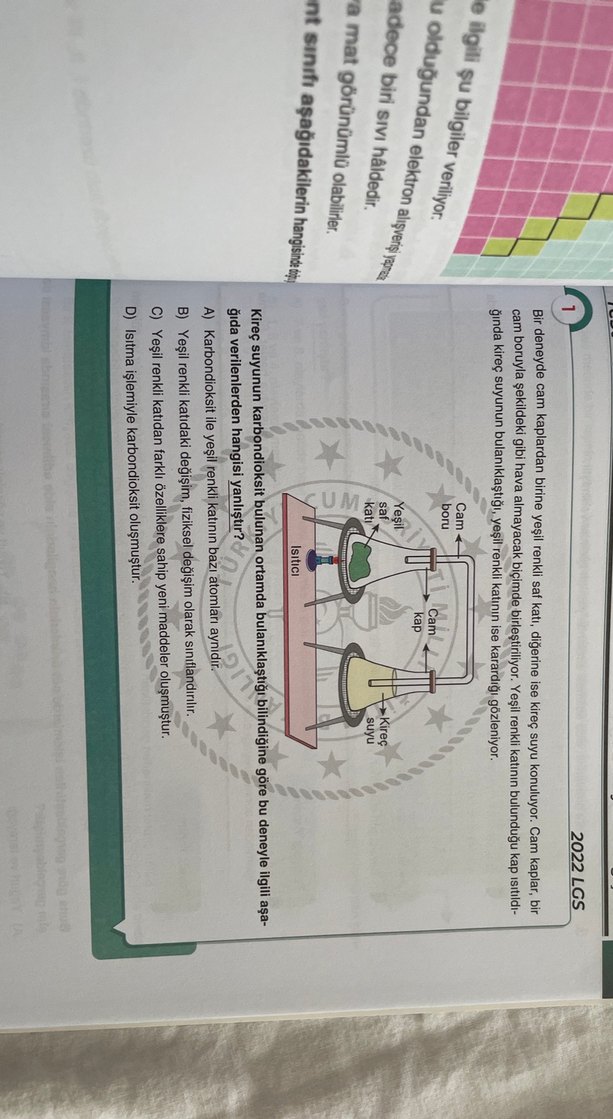 8. Sınıf Fen Bilimleri Soru Bankası - Kesfet Serisi Plus - Görsel 4