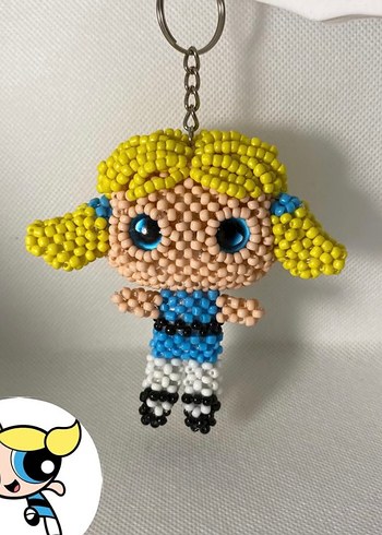 Power puff girls boncuklu figür
