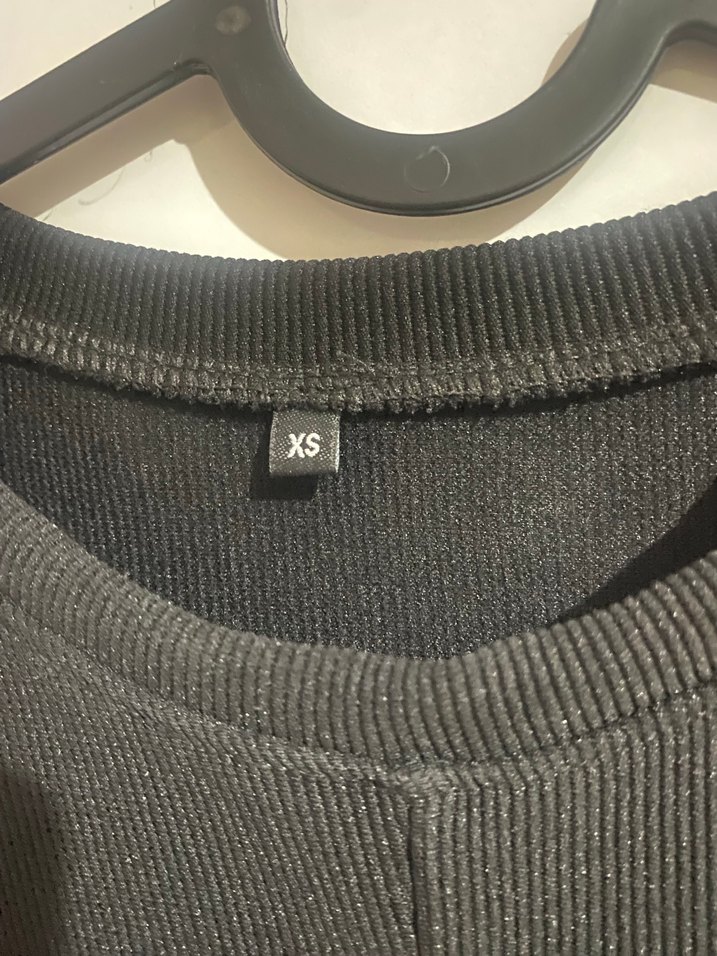 Siyah Düğmeli Kadın Ofis Bluzu - Görsel 4