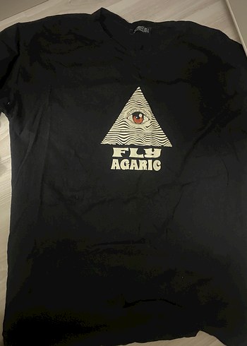 Baskılı Siyah Kısa Kollu Tişört - Görsel 2