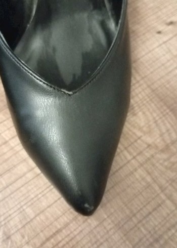 Klasik Siyah Tokalı Stiletto Topuklu Kadın Ayakkabı - Görsel 4