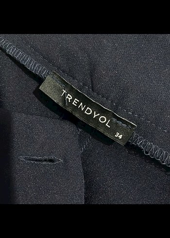 Beyaz Kadın Midi Kumaş Pantolon - Görsel 2