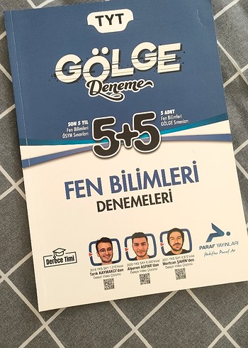 TYT Gölge 5+5 Fen Bilimleri Denemeleri