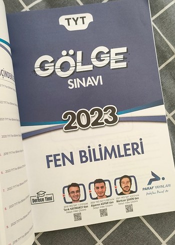 Beden TYT Gölge 5+5 Fen Bilimleri Denemeleri