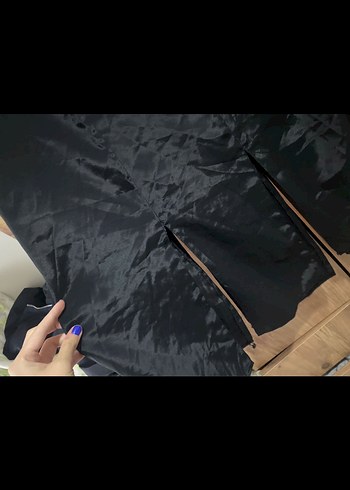 Siyah Uzun Kadın Etek - Gotik Tarz - Görsel 2