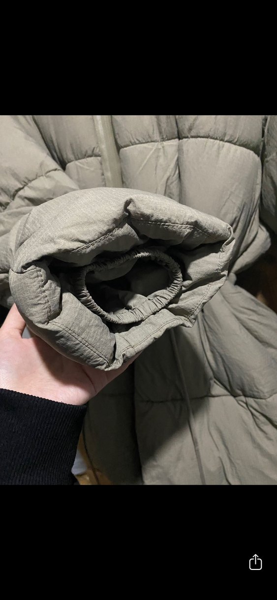 Haki Kapüşonlu Kemerli Kadın Kışlık Mont - Görsel 4