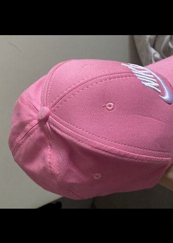 Pembe Nike Kadın Spor Şapka - Görsel 2