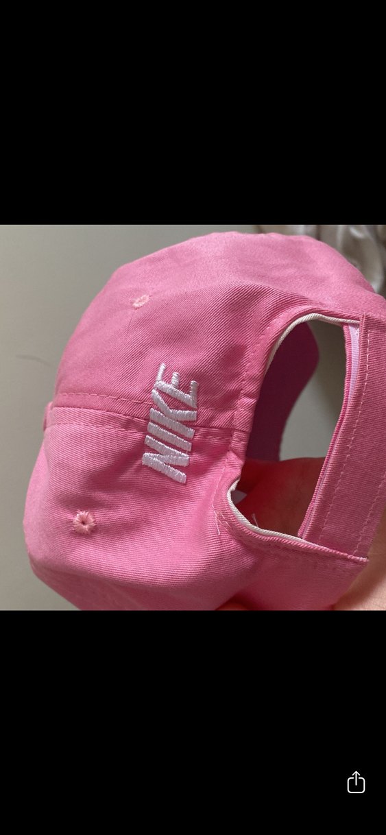 Pembe Nike Kadın Spor Şapka - Görsel 3