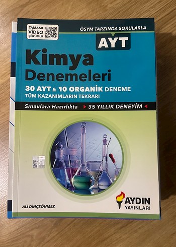 AYT Kimya Denemeleri - 30 AYT & 10 Organik Deneme