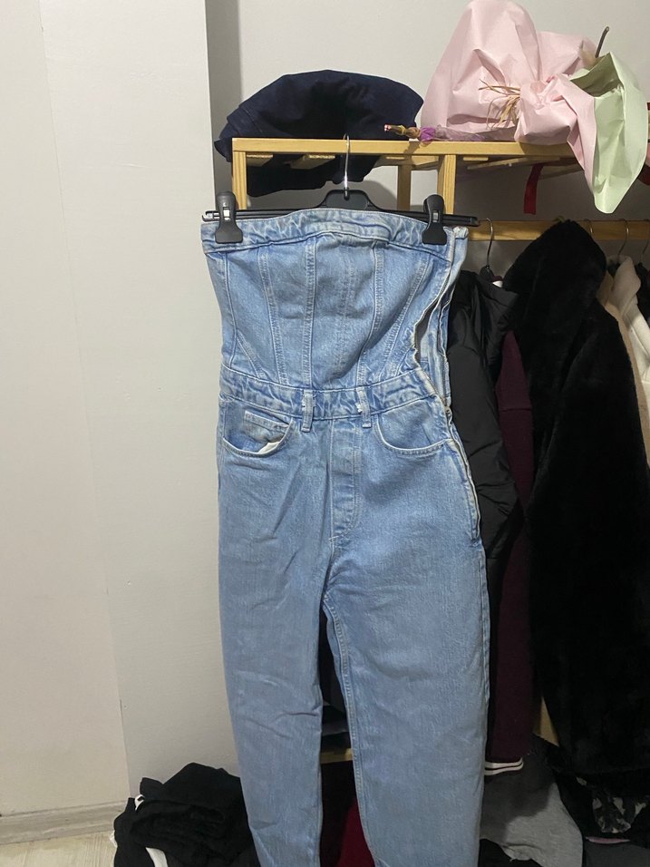 Kadın stralplez tulum - Görsel 3