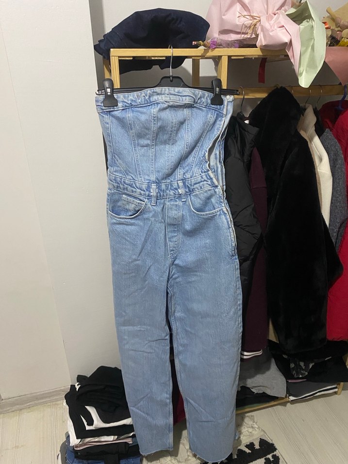 Kadın stralplez tulum - Görsel 2