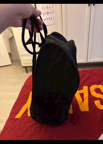 Fermuarlı Siyah Erkek Spor Çantası - Görsel 2