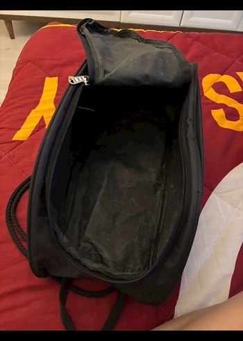 Fermuarlı Siyah Erkek Spor Çantası - Görsel 4