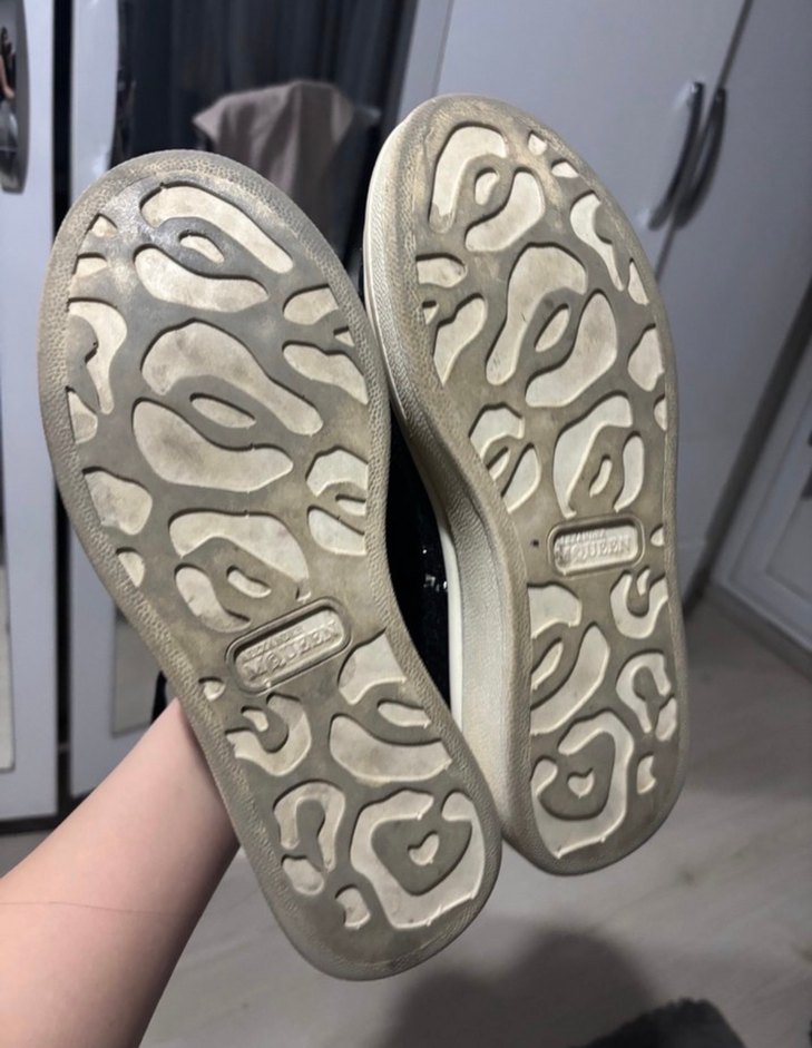 Gri Kürklü Kadın Spor Ayakkabı - Görsel 5